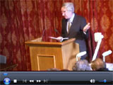Screenshot of a lecture by Peter Day
